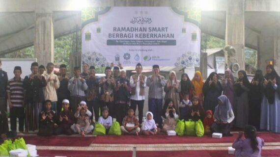Tebar ZIS Ramadhan di Desa Tanjung Sari