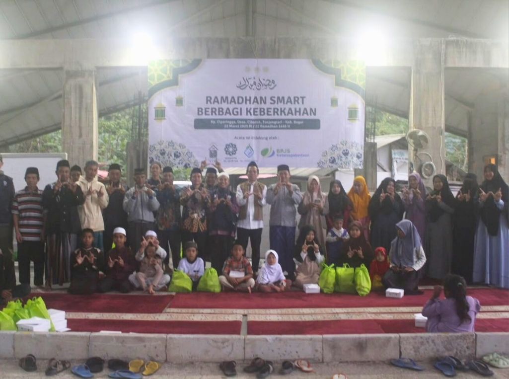 Tebar ZIS Ramadhan di Desa Tanjung Sari